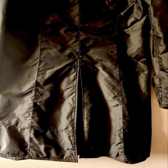 MNG SUIT WOMEN'S COAT SIZE L BLACK COLOR 100%POLIAMIDE - Picture 4 of 6